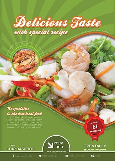 Food Flyer Template
