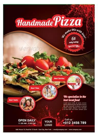 Pizza / Food Flyer Template