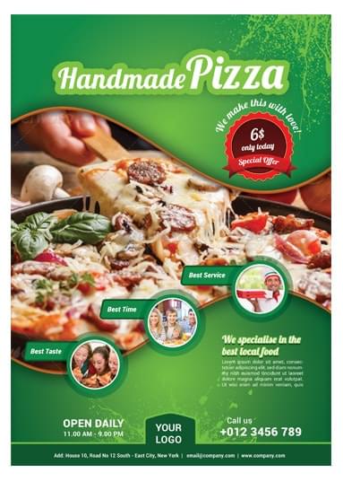 Pizza / Food Flyer Template