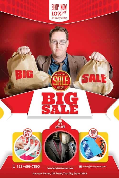 Big Sale Flyer Template
