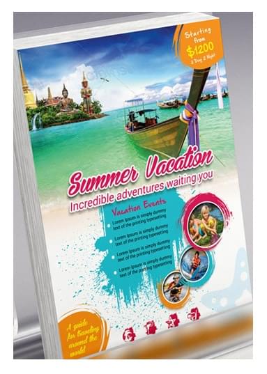 Vacation / Summer Flyer Template