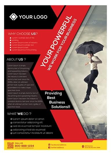Corporate Business Flyer Template