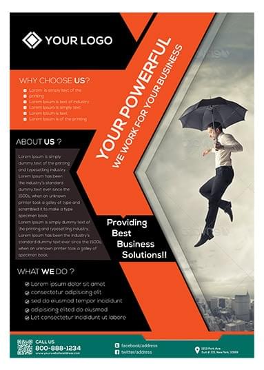 Corporate Business Flyer Template