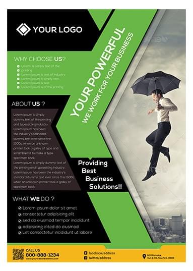 Corporate Business Flyer Template