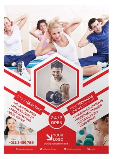 Fitness Flyer Template