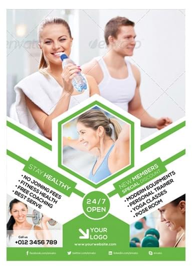 Fitness Flyer Template