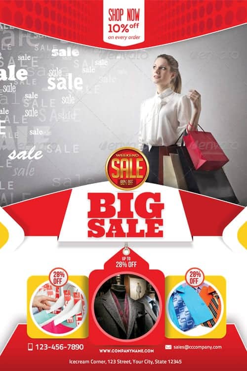 Big Sale Flyer Template