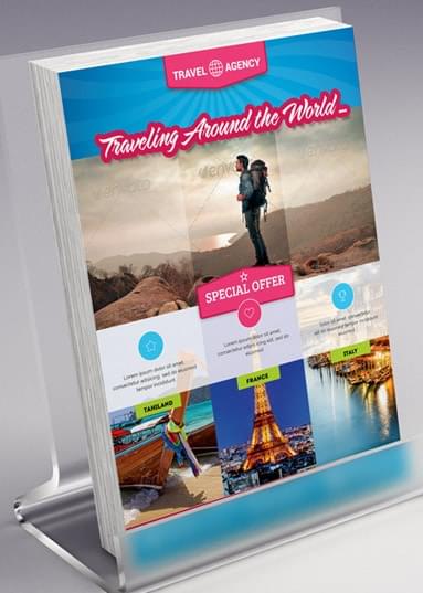 Travel Agency Flyer Template