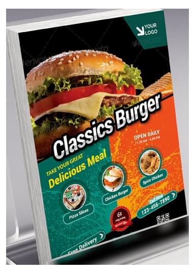 Burger / Food Template
