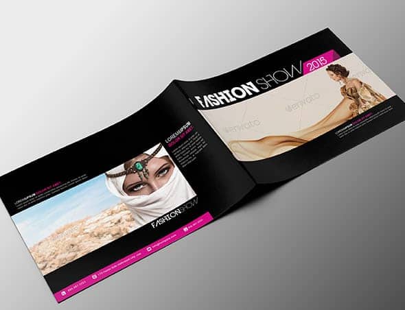 Fashion / Multipurpose Bi-fold Brochure Template