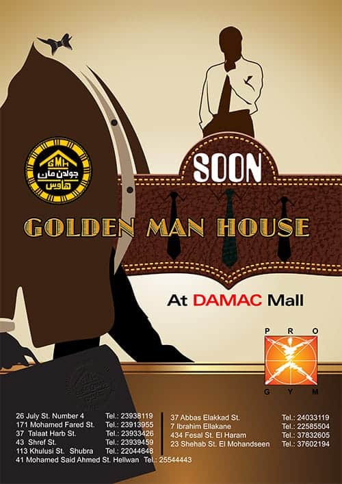 Golden Man House Ad